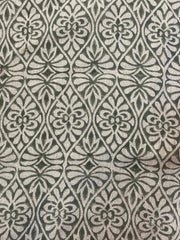 WALLER || Indian Hand Block Print Fabric, Indian Linen Fabric, Block Print Fabric, Designer Floral Printing Fabric, Upholstery fabric,Pillow - Rohiyaan